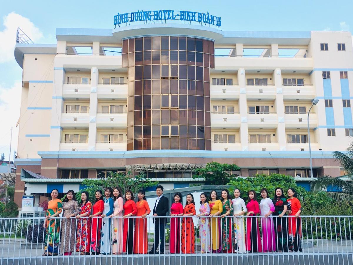 Khach San Binh Duong 호텔 퀴논 외부 사진
